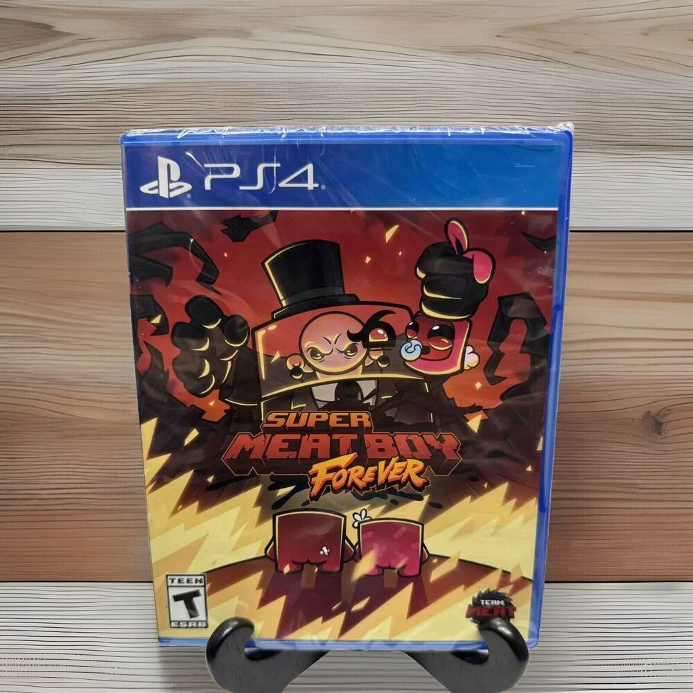 Super Meat Boy Forever PS4 Limited Run Games #411 Action Platformer Playstation